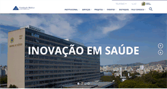 Desktop Screenshot of fundacaomedicars.org.br